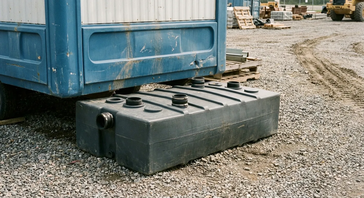 Waste holding tank rental process in Lewisville, TX