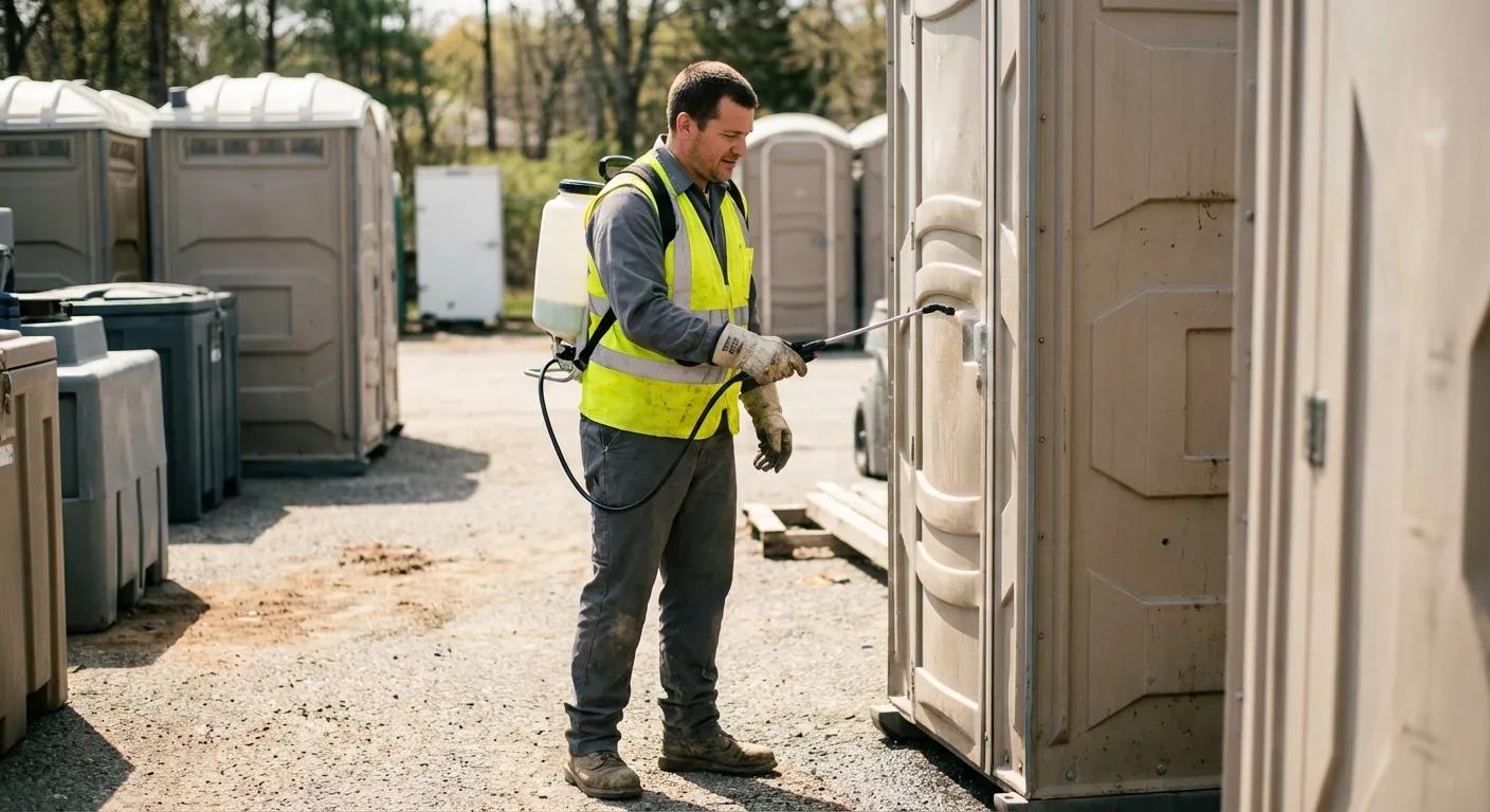 Sanitation safety protocols and portable restroom rental in Lewisville, TX