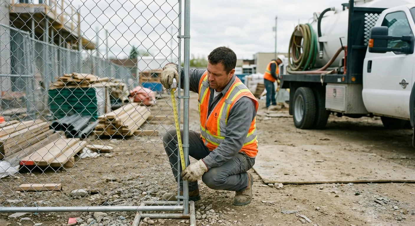 Portable toilet site planning and placement logistics in Lewisville, TX