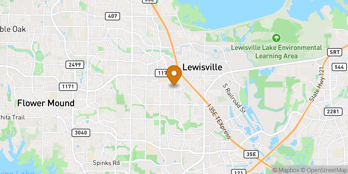 neighborhood map neighborhood map in Lewisville, TX