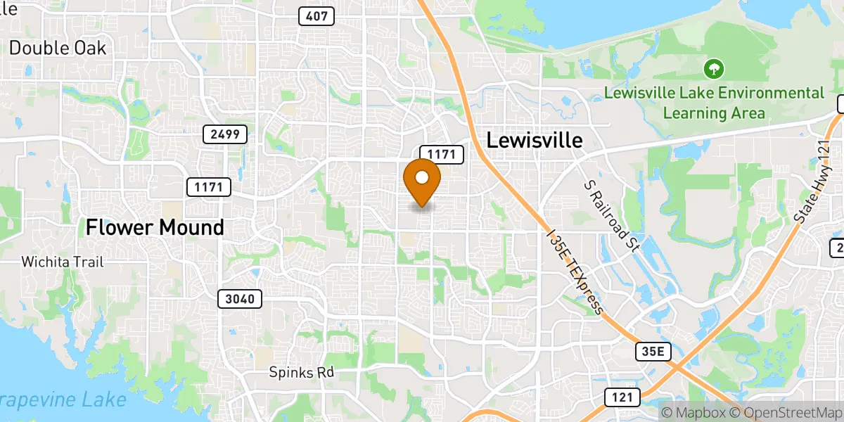 neighborhood map neighborhood map in Lewisville, TX