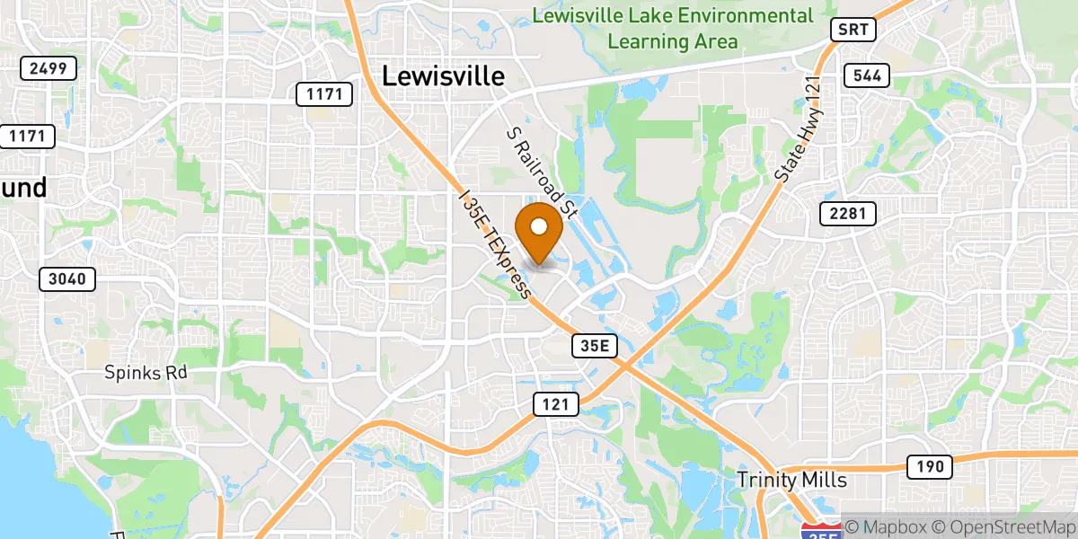 neighborhood map neighborhood map in Lewisville, TX