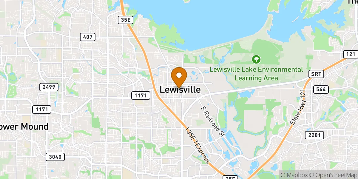 neighborhood map neighborhood map in Lewisville, TX